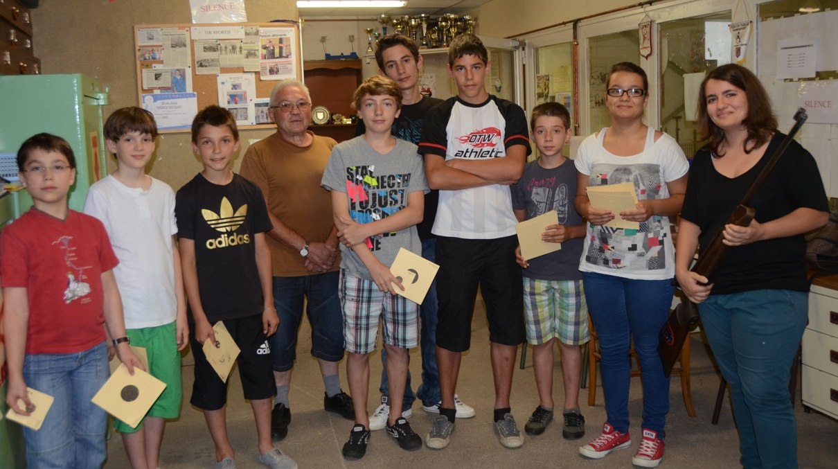 Tir sportif la 2e semaine de stages 15 juillet 2013