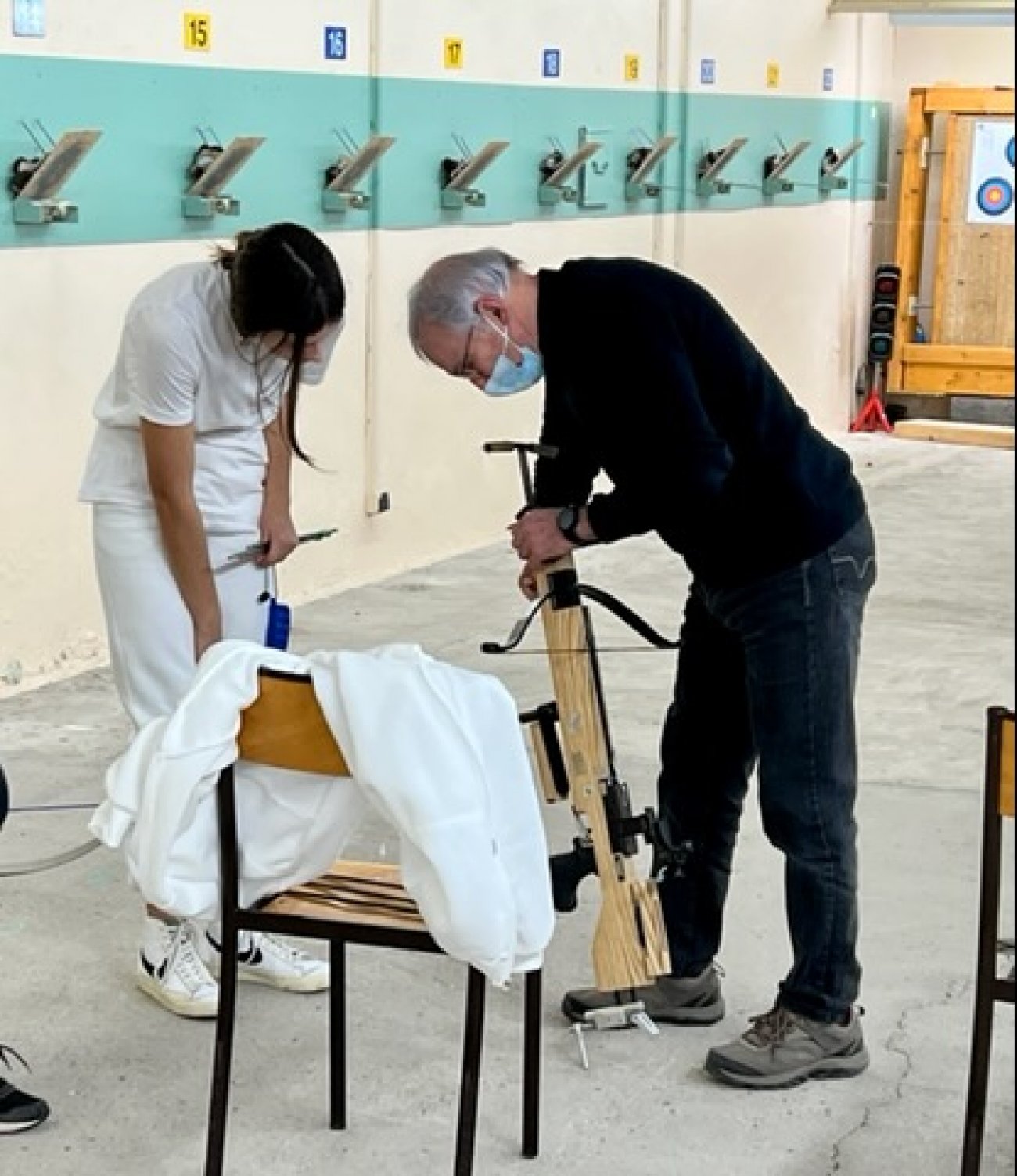 Un stage découverte arbalète au TSCR.