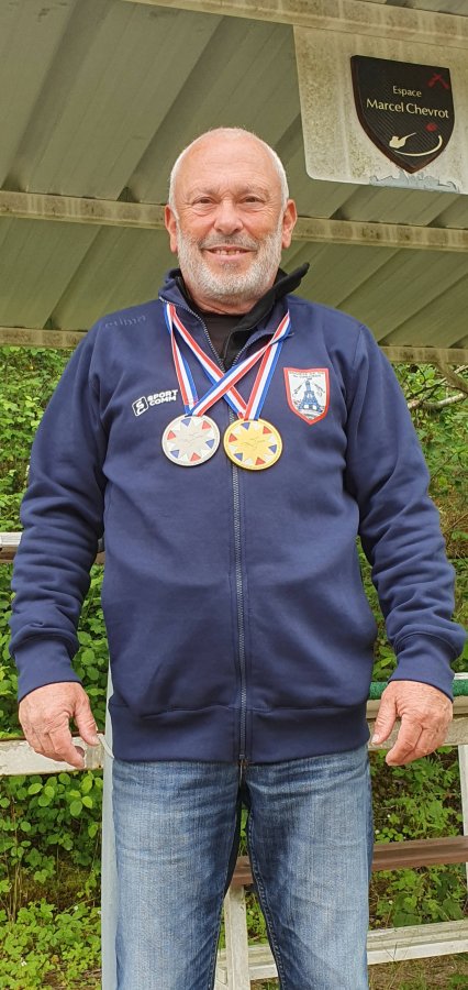 Jean Yves Romann, plusieurs fois médaillé à très haut niveau. Photo transmise par le stand de tir