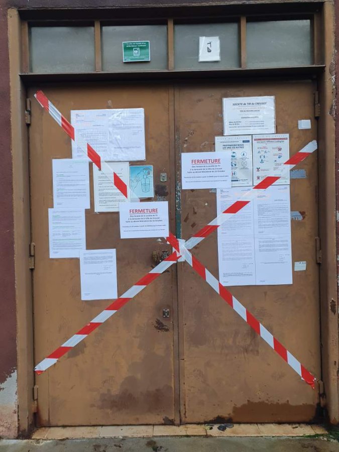 Fermeture du Stand de Tir Suite au décret Ministériel du 16 octobre 2020