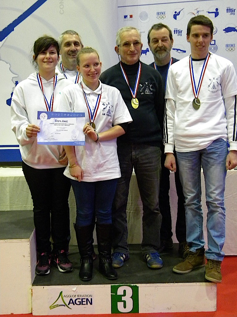 38e championnat de France de Tir sportif Indoor Agen du 2 au 7 février 2015