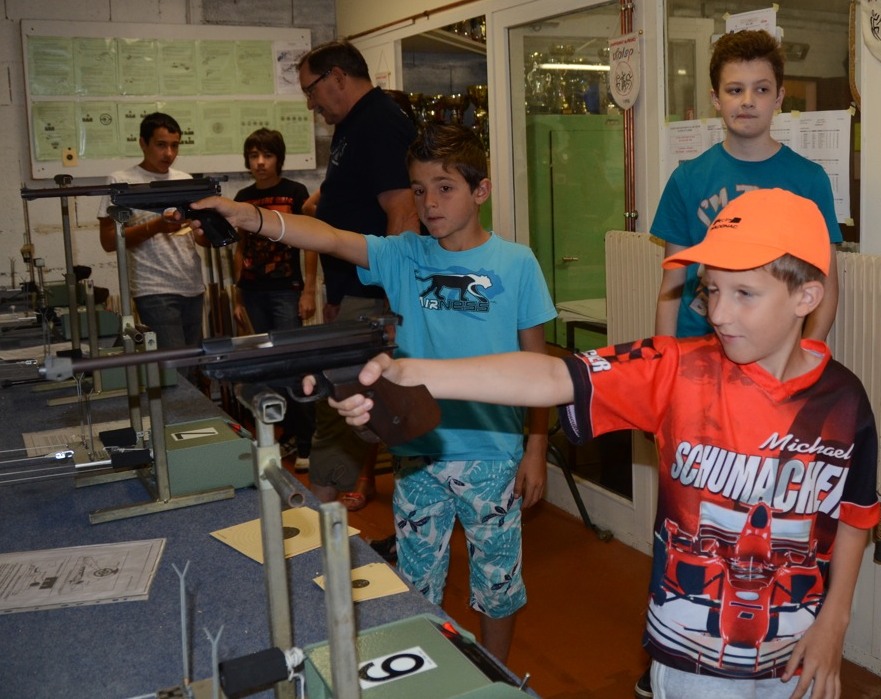 Tir sportif la 2e semaine de stages 15 juillet 2013