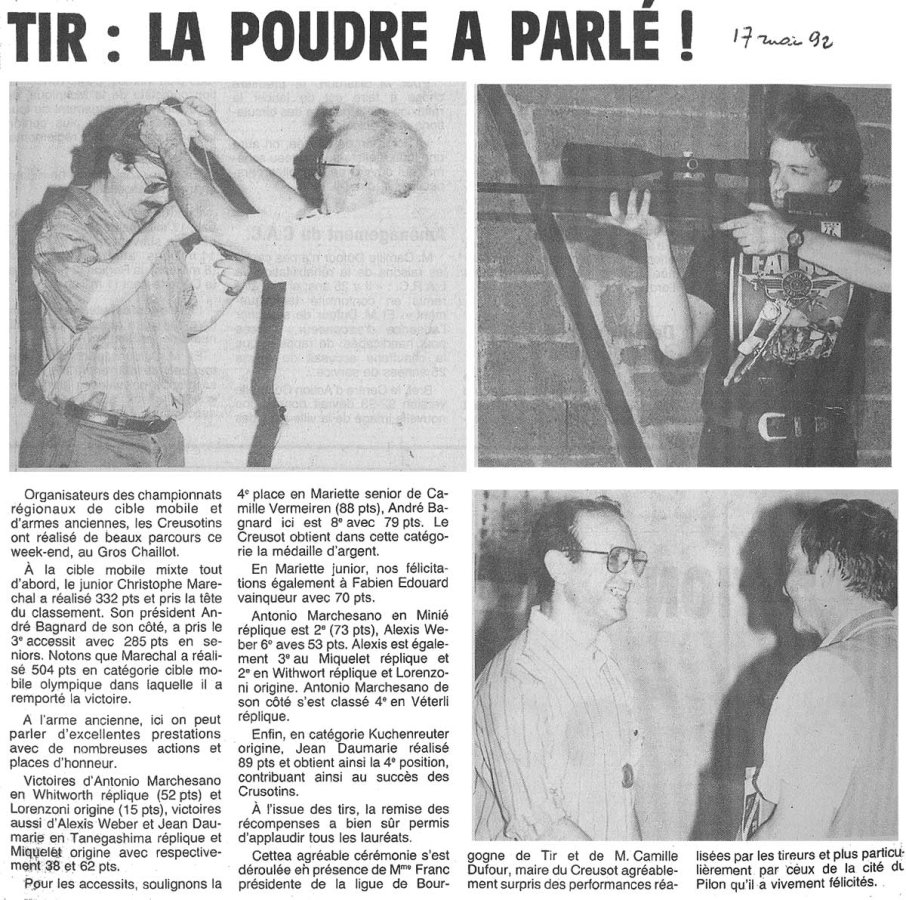  Tir : La poudre noir a parlé !