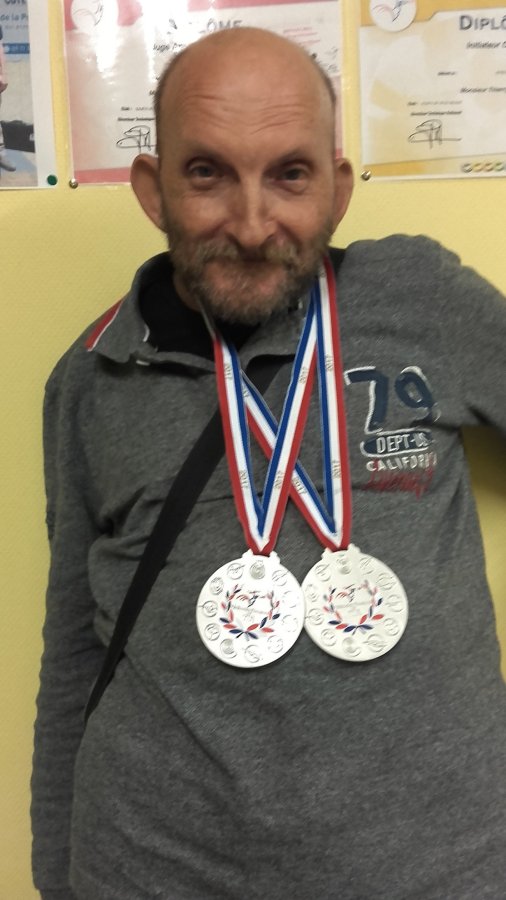 STC71 eric michaud Tir sportif Les médaillés Handisport à l'honneur